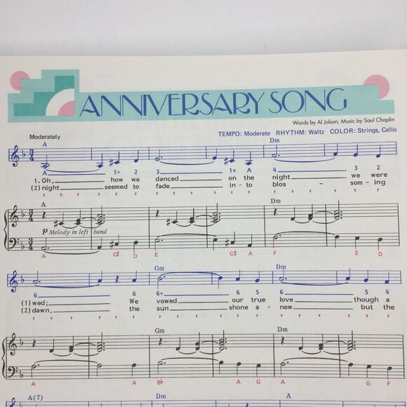 Reader's Digest Songbook Easy Way Play 100 Unforgettable Hits Family Classics - Picture 10 of 13